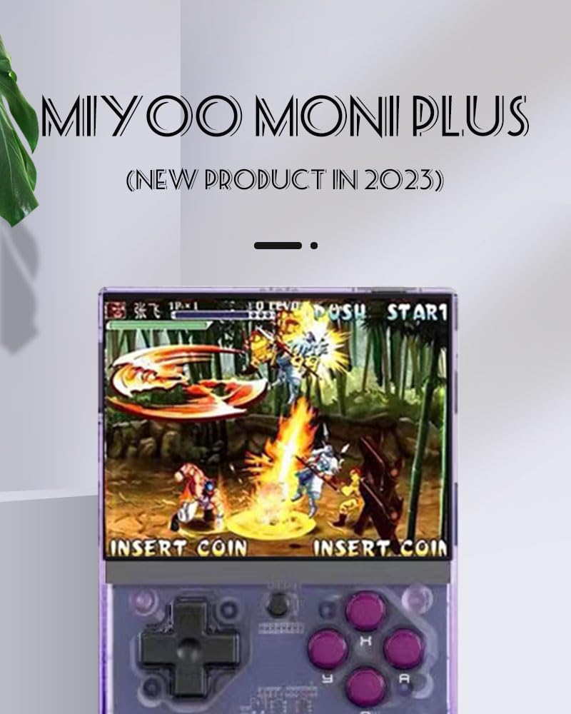 Miyoo Mini Plus microSD 64GB付き Buy Miyoo Mini Plus, Retro Handheld Game Console, with 64G TF Card